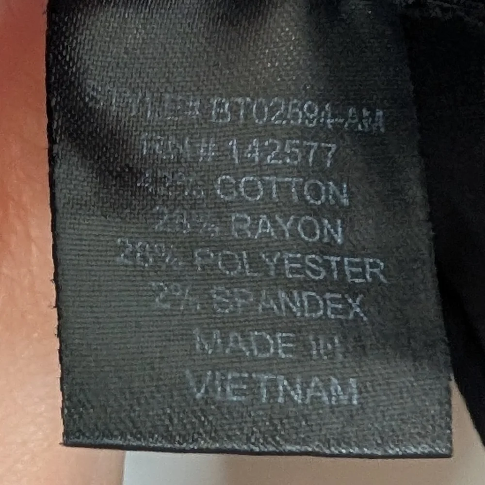 Gray Denim Women's Top - Picture 5 of 6